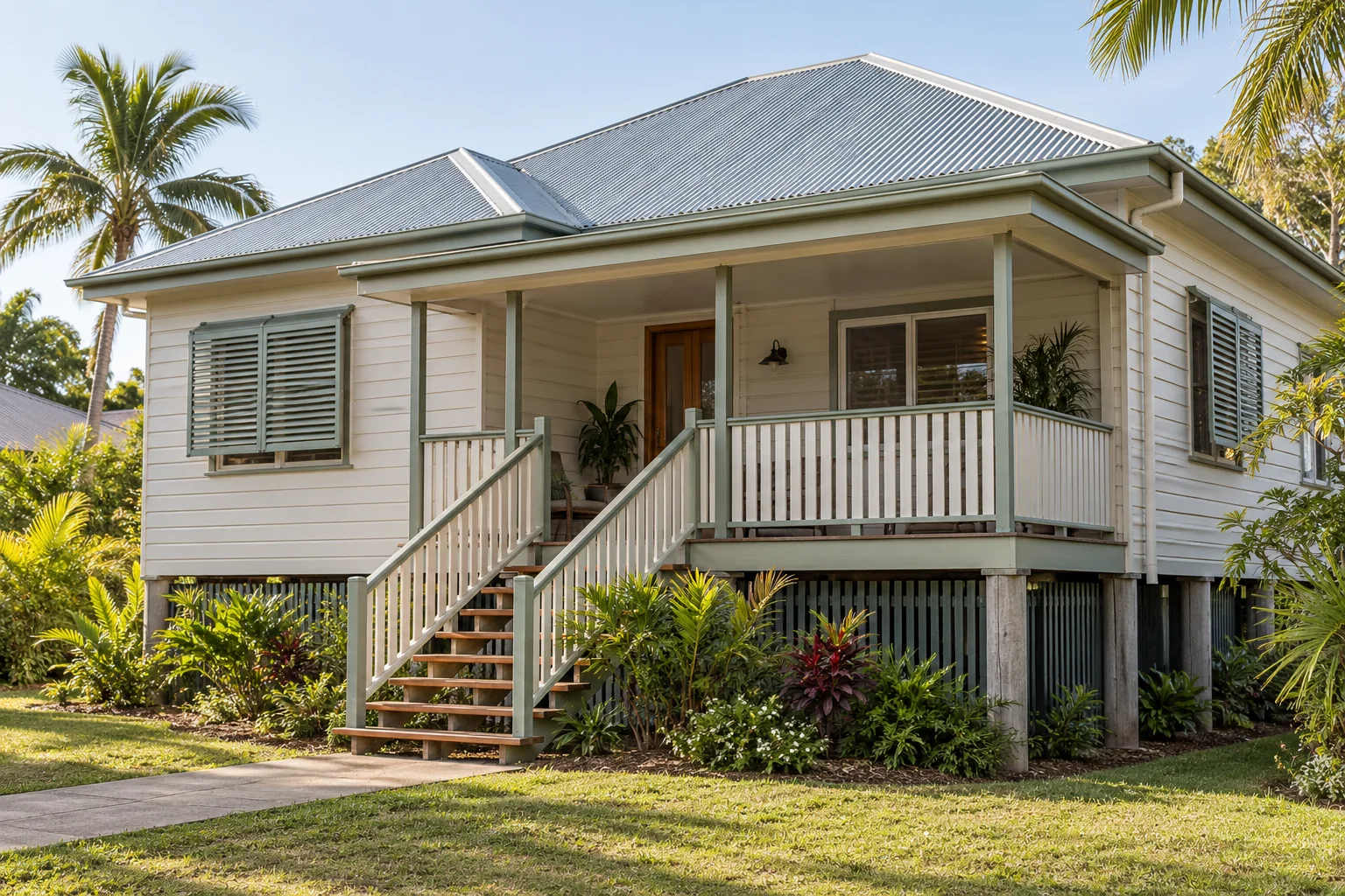 Australian home in a cyclone region